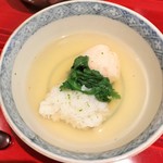 銀座 しのはら - 毛蟹のしんじょも