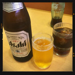 Kappa Sushi - ビール＆コーラ