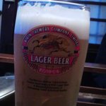 大島や - 生ビール」今日一日の自分にお疲れ様」