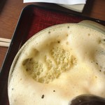 Wafu Restaurant Yamada - スープの熱さで境界線にスポンジみたいな層が！
