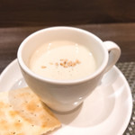 創作イタリアン Gemelli - 冷製ナスのポタージュスープ