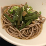 珈食房　る ぱん - 山菜冷やしそば