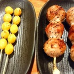 鳥勝 - 銀杏・トマト巻き