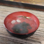 田代 - 2017年9月再訪：お吸い物☆
