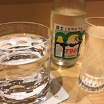 銀座 しのはら - 焼酎ロック(麦)&チェイサー