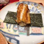 銀座 しのはら - 明石の鰻の手巻き寿司