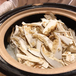 銀座 しのはら - 松茸ご飯