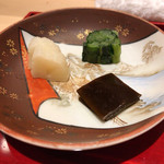 銀座 しのはら - お新香