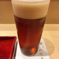 銀座 しのはら - ビール(琥珀の時間)