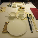 上海小南国1987 - テーブルセット