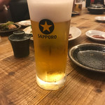 牛たんやき みのる - 生で乾杯♡