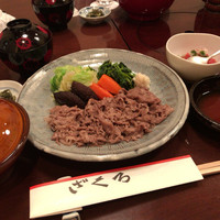 ざくろ TBS店 - 黒毛和牛ロース バタ焼き