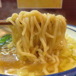 烈志笑魚油 麺香房 三く - 麺