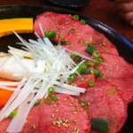 和牛夫人 - 和牛夫人タン塩　厚みがあって美味しかったです