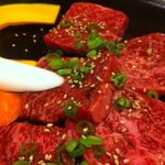 和牛夫人 - 和牛夫人カルビ　この日は特に良い肉が入ったそうです。