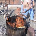 鰹乃国のめし家 萬や - 藁で焼く鰹のタタキ