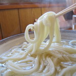 うどん 一福 - 釜揚げのアップ