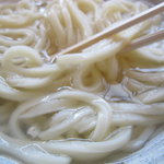 うどん 一福 - 釜揚げのアップ