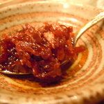 潟潟ヤ - 2011年2月　自家製の調味料は辛くて病みつきになる味です
