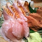 さしみ盛り合わせ3種