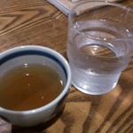 Daikyuu Soba - ・サービスの茶