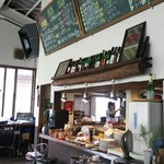 カミフジ - カウンターまわり