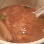 海老塩つけそば　つけ汁