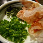 献上そば 羽根屋 - 薬味