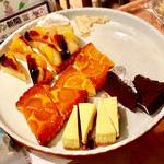 ガトーマスダ - 初回ラッキーで登場したケーキプレート