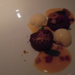 バカリ ダ ポルタ ポルテーゼ - ドルチェ：カボチャのニョッキ ホワイトチョコジェラート（2017.9）