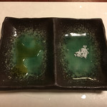 鰻はし本 - 鮎の魚醤と塩