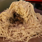 小布施堂本店 - 朱雀　内部の栗餡