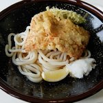 さぬきうどん。たんぽぽ - とり天ぶっかけ