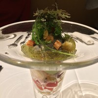 レストランエール - 野菜のパフェ