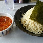 醤油家 おゝ田 - つけ麺 辛そ～(笑)
