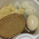 LAWSON - 料理写真:さつま揚げ・白滝・餅入巾着・たまご