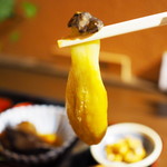 ごはん処　矢尾定 - 食べろ句史上初？焼きナスのリフト