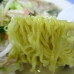 二十五番 - ツルツルの細麺はちょっと柔め！