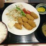 カルビ1ばん - カキフライ定食