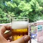 ダイヤモンド 有馬温泉ソサエティ本館 - 昼間のビールは美味しい