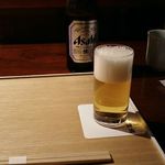 Nishiumeda Zenen - 中瓶ビール 950円 (税サ込) 2017年9月