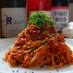 お野菜小皿料理のワインバル KiboKo - 本日の全粒粉スパゲッティ