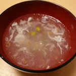 いぎなし なま粋 - 定食のスープ