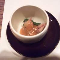 名古屋コーチン 一鳳  にしき - ホタルイカのお通し.JPG