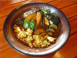 Kareno Furanoya - たっぷり道産野菜のスープカリー￥９８０円
