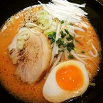 麺屋 こやす - 辛味噌ラーメン ネギトッピング