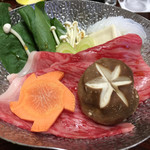 星たる - A5ランクいなべ牛のすき焼き