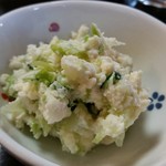 純手打ち十割そば 蕎澤 - おからサラダ。