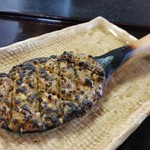 純手打ち十割そば 蕎澤 - そば味噌焼き。
