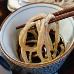 純手打ち十割そば 蕎澤 - 発芽田舎蕎麦、汁で。